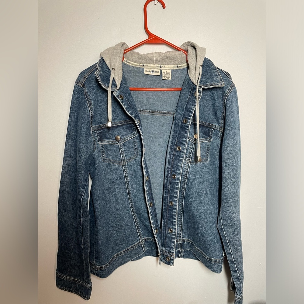 Duckhead Jean jacket size large ❤️